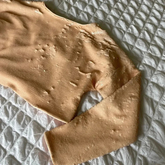 Lacademie Lacey sequin crop top - Picture 5 of 10